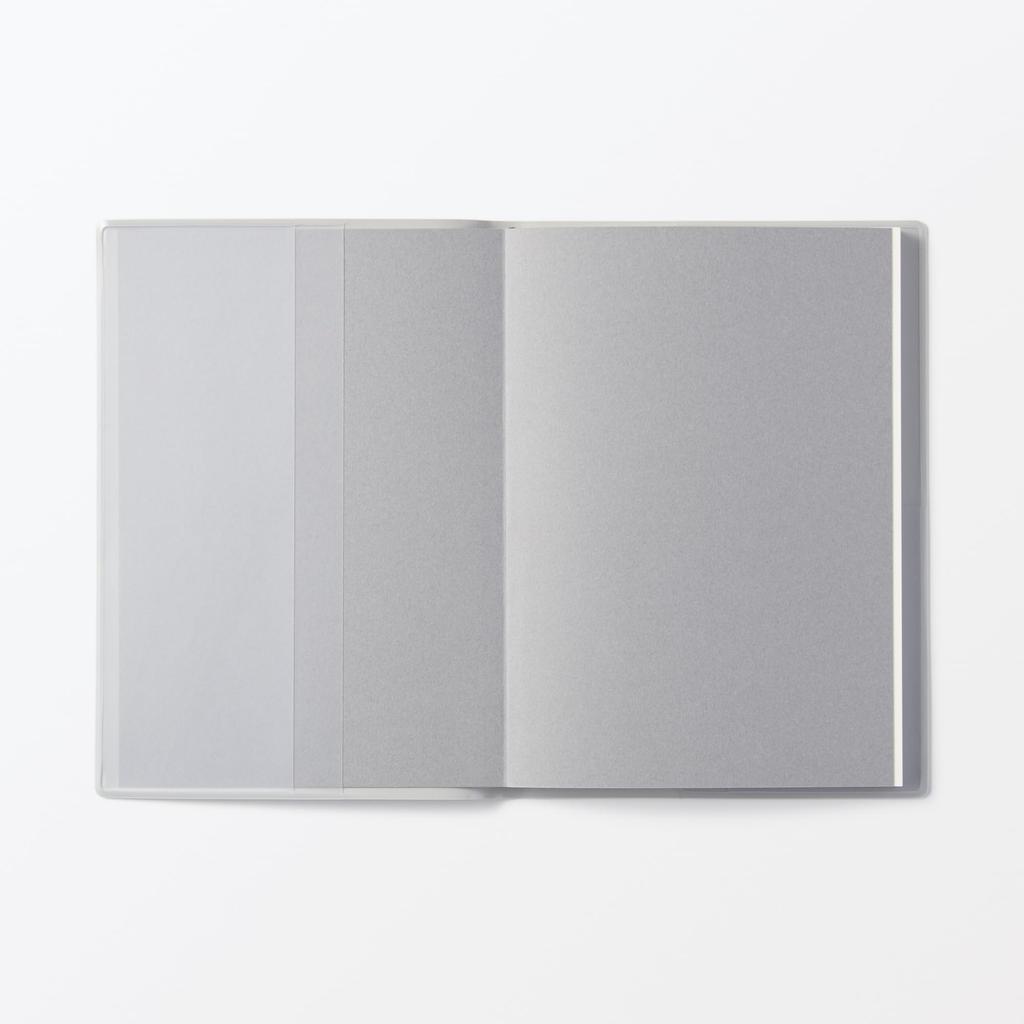 MUJI 2025 Planner, B6, Monthly/Weekly, Gray, 84526275, Starts August 2025, Monday Start, No Calendar, Holidays, or Moon Phases