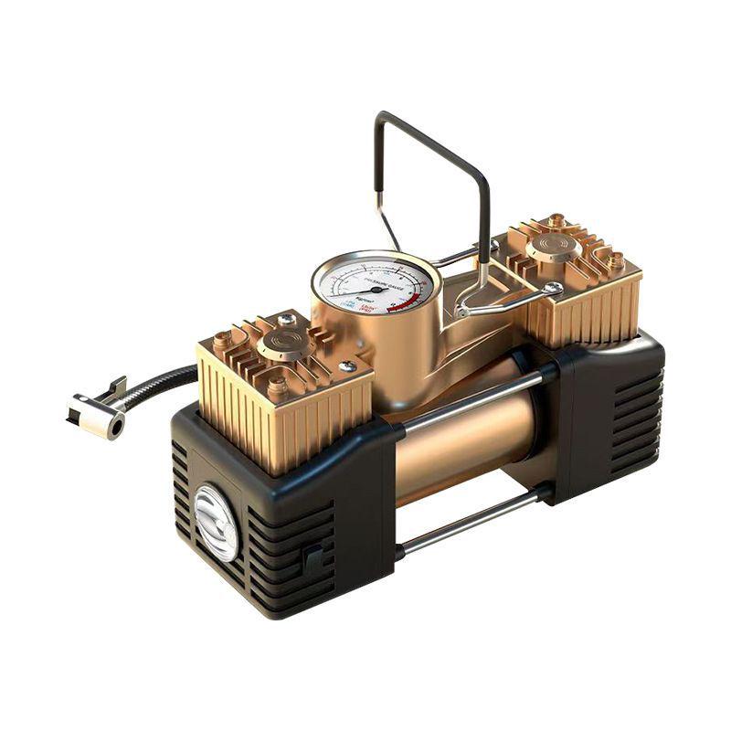 19-Cylinder Portable Car Air Pump with Light - High Power Tire Inflator