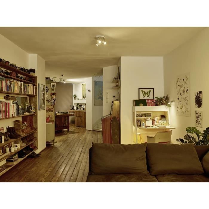 Ampoule LED - Philips - LED classic WarmGlow Tropfenlampe - Culot E14 - 2.5 W - Blanc chaud