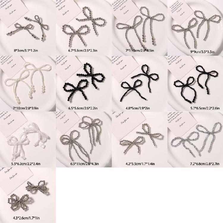 Unique Handmade Bowknot Accessory Fashion Jewelry Charm Bracelet Pendant Bowknot Pendant Suitable for Various Occasions