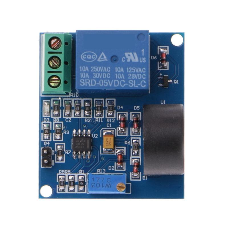 Modul senzor de detectare a curentului AC 5V 12V 24V Modul de protecție releu 5A Comutator de protecție la supracurent