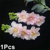 1pc Design Flower Retro Simulated Hair Side Floral Hair Comb Bridal Party Accessories