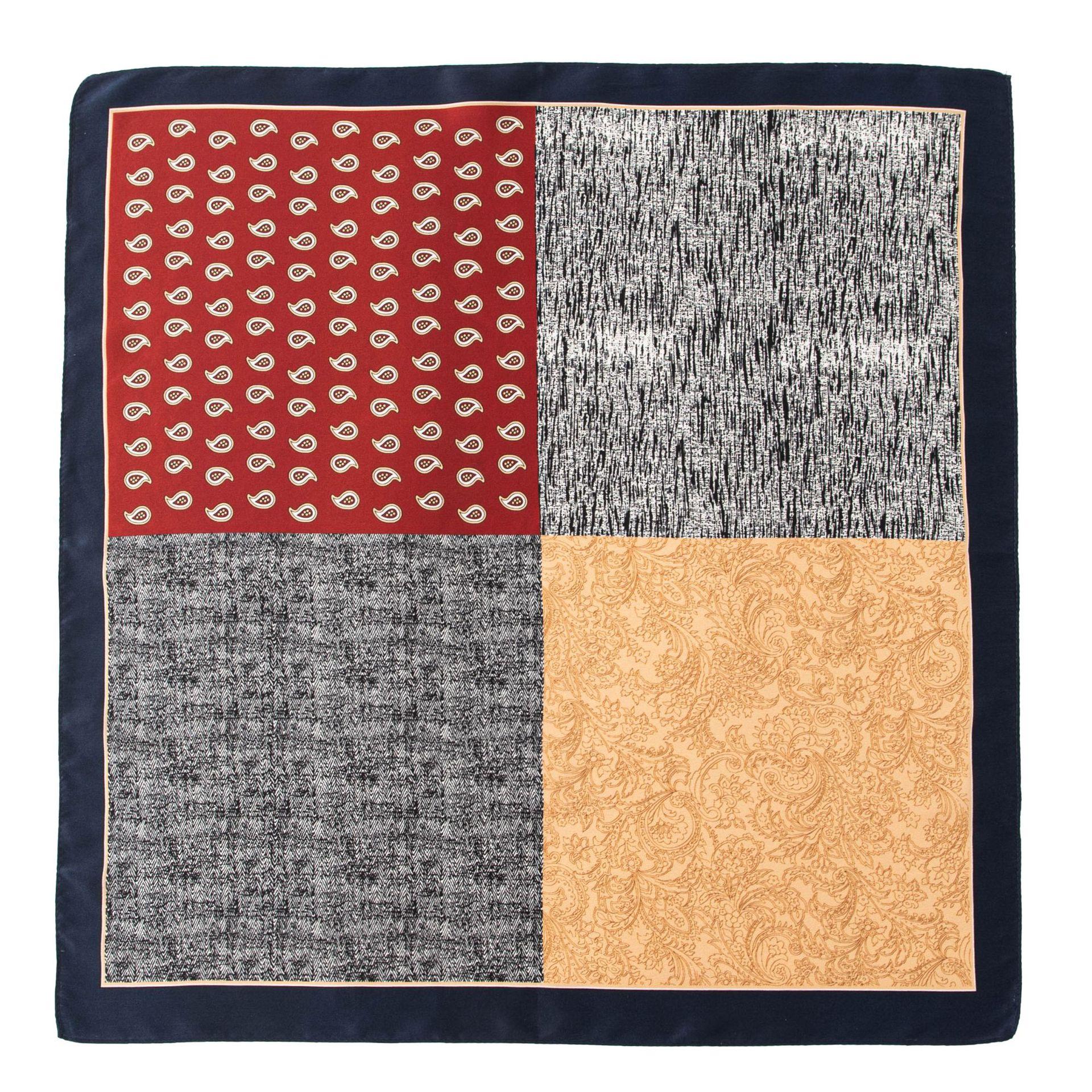 

53*53 см 100% шелковица шелковая квадратный шарф масляная живопись роскошные шарфы солнцезащитный платок шейный платок подарок 53*53cm