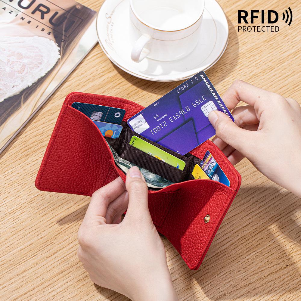 Kurzes 30% Rabatt Damen Portemonnaie große Kapazität neu kreativ multifunktional Mundgoldtasche Münzfach