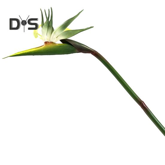 Artificial Flower Lifelike Bird of Paradise Realistic Non Fading And Low Maintenance Home Decoration