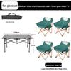 ZISIZ Outdoor Portable Folding Table & Chair Set