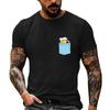 Herren Vintage Stil Grafikdruck Kurzarm T-Shirt Lockerer Schnitt Lässig Sommer Tägliches Oberteil für Outdoor-Aktivitäten und Freizeit