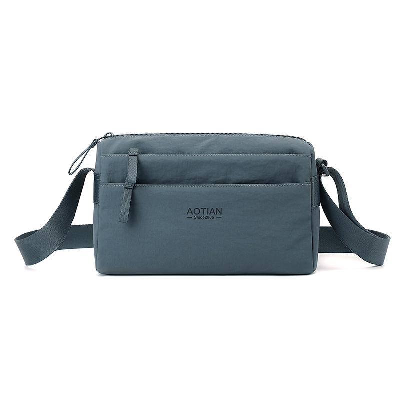 Sac bandoulière pour homme Sac de travail Sac multi-couches pour téléphone portable