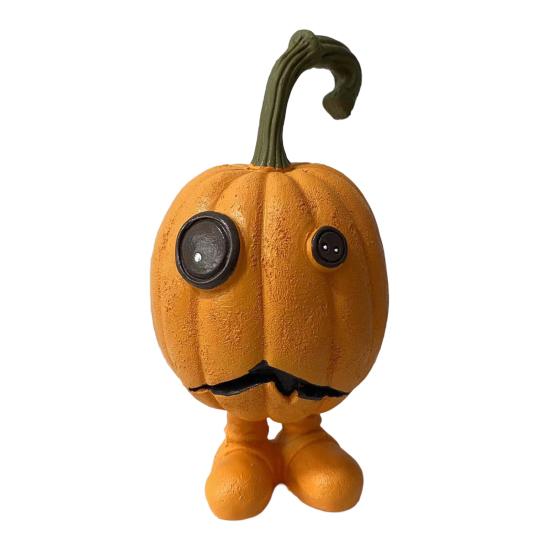 Halloween Ornament Cartoon Style Vivid Expression Design Pumpkin Decoration Joyful Festive Atmosphere Decor