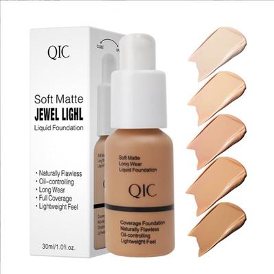 Bottle Matte Liquid Foundation Oil Control Concealer Beauty Waterproof Long-lasting Moisturizing Foundation  Lasting Primer Makeup