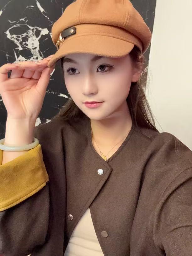 Women's Octagonal Sun Protection Beret - Trendy, Stylish, Versatile Hat for Spring/Summer, Logo Customizable