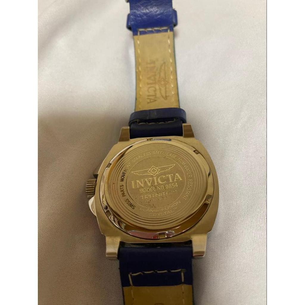 Used INVICTA Mod.0854 Chronograph battery dead