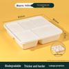 Hondon Biodegradable 5-Compartment Corn Starch Disposable Lunch Boxes
