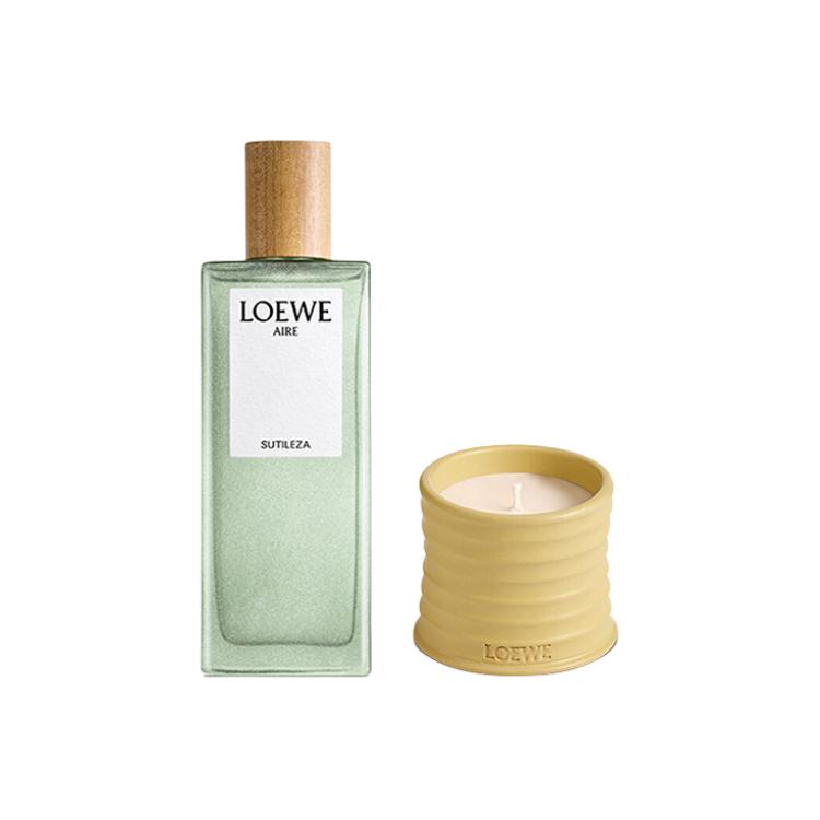 LOEWE Miracle Sky Light Honeysuckle Flowers Perfume Sets Eau De Toilette Pear Jasmine 50ml+170g 50ml Perfume+170g Candle