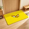 Game A-angry B-Birds Floor Mat Soft Flannel Floor Mat  Suitable for Entryways, Living Rooms, Bedrooms, and Bathrooms