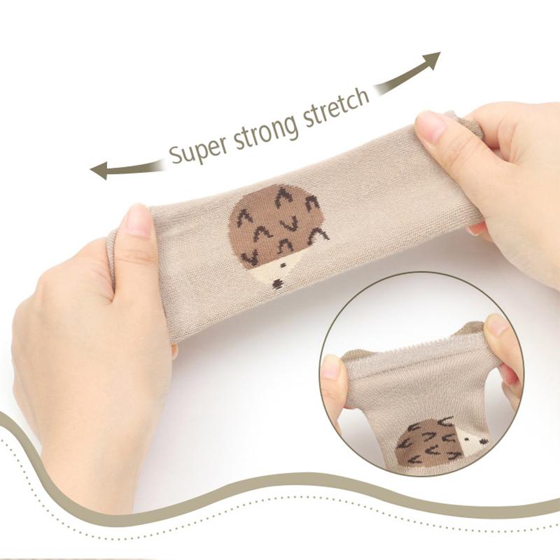 6Pairs Baby's Non-slip Floor Socks Cute Cartoon Sock For Toddler Kids Boys Girl Indoor Activities Learn To Walk Ankle Socks