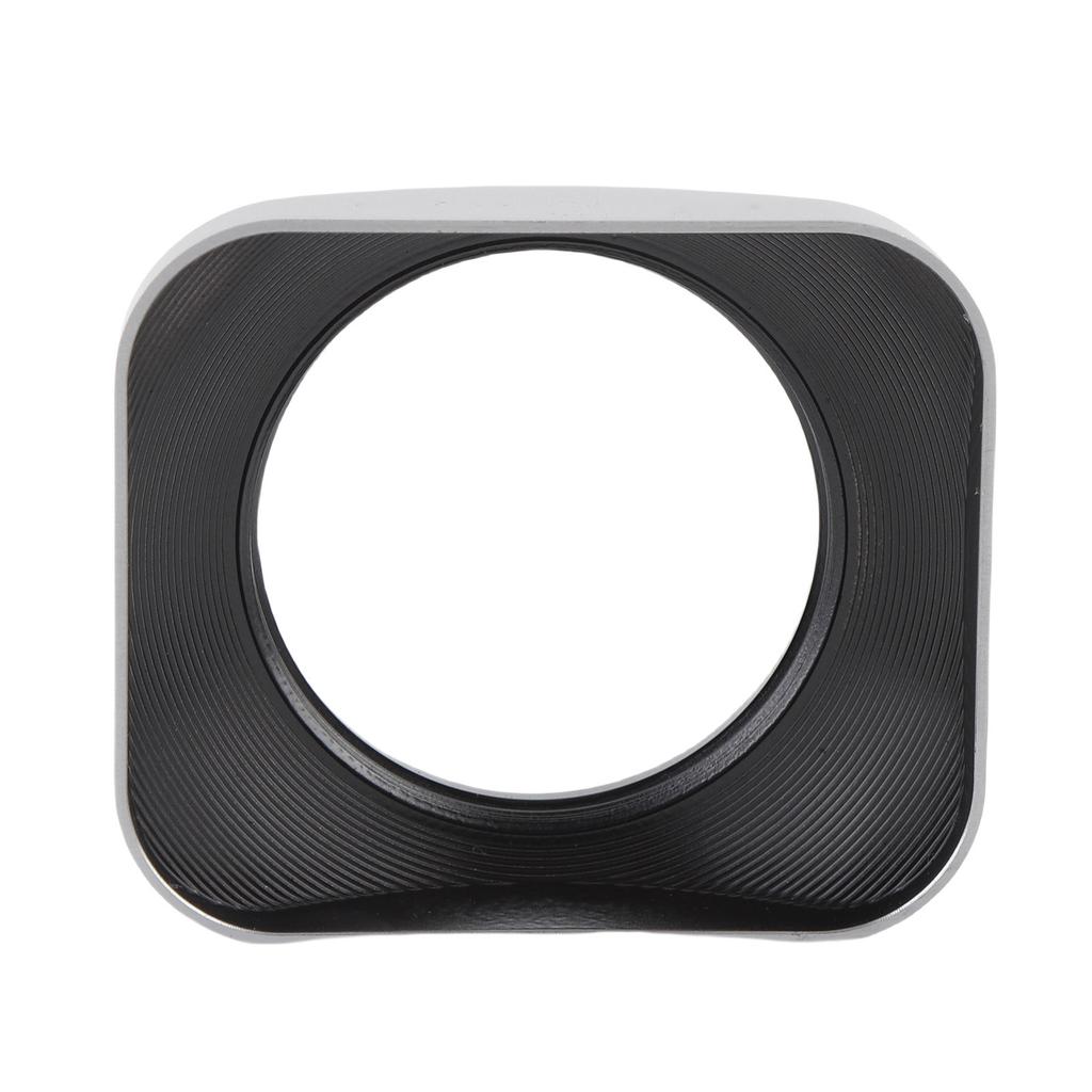 Camera Lens Hood Aluminium Alloy Accurate CNC Fine Processing Lens Hood Shade Protector with Cap