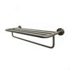 Towel Rack with Shelf Stainless Steel WallAttached Rustproof Mirror Light