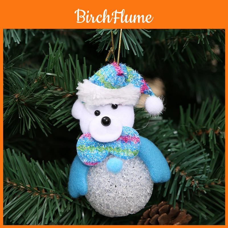 Christmas Eva Light Up Snowman Night Light With Hanging Decor For Holiday Celebration
