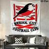 Bristol city fc Wall Tapestry Aesthetic Wall Hanging Printed Fabric Blanket Decorative Tapestries for Bedroom Living Room Home Decor
