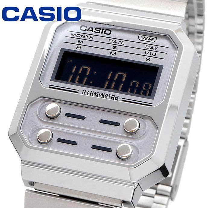 Used CASIO Watch Casio Cheap Casio F-100 Reprint Model Digital Men s Women s Kids A100WE-7B [Parallel Import]