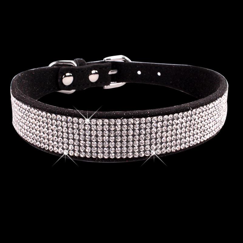 Bling Kristall Diamant Halsband für Haustier Hund Katze
