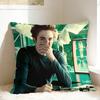 Edward Cullen Pillow Cover  Retro Trendy Pillow Case For Couch Sofa Bedroom Comfy Cushion Cover Birthday Present
