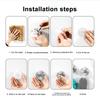 1/2/4Pcs Suction Cup Hooks Strong Load-bearing Simple Installation Bathroom Kitchen Wall Hooks Towel Hangers