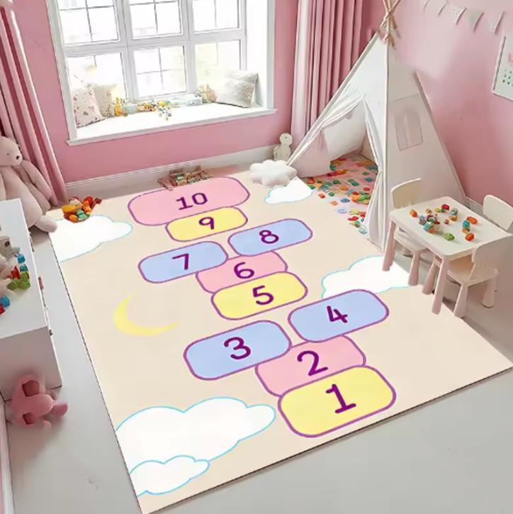 

Digital Game Carpets Design Kitchen Bathroom Game Room Decoration Durable Indoor and Outdoor Home Carpet Home Decoration 40X60cm