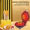 Mini Electric Waffle Machine Kitchen Cooking Utensils Breakfast Dessert Light Food Machine