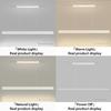NEW Living Room Minimalist LED Ceiling Light 3 Lighting Modes Stair Corridor Up And Down Luminous Chandelier