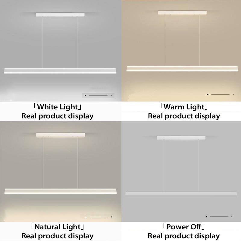 NEW Living Room Minimalist LED Ceiling Light 3 Lighting Modes Stair Corridor Up And Down Luminous Chandelier