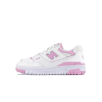550 White Bubblegum Pink