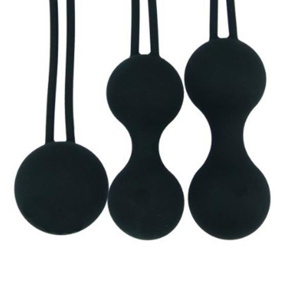3Pcs Kegel Balls Vaginal Geisha BallSilicone Ben Wa Ball Vagina Tighten Exercise Machine Sex Toy for Women