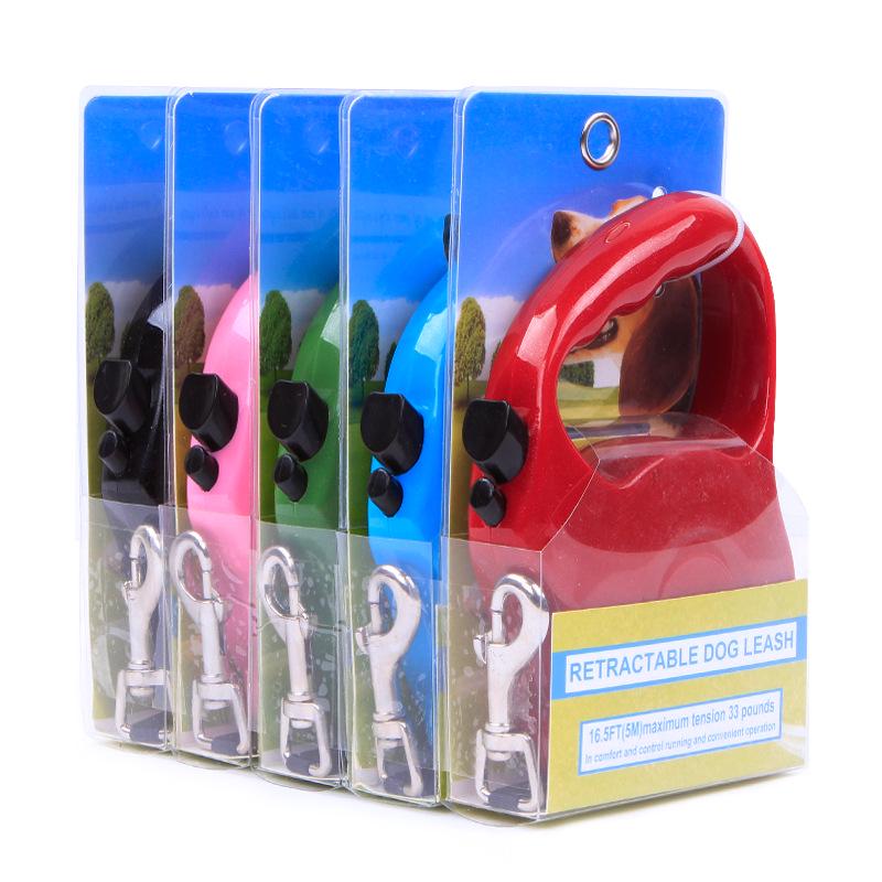 Retractable Dog Leash with Automatic 3m/5m Extension - In Stock