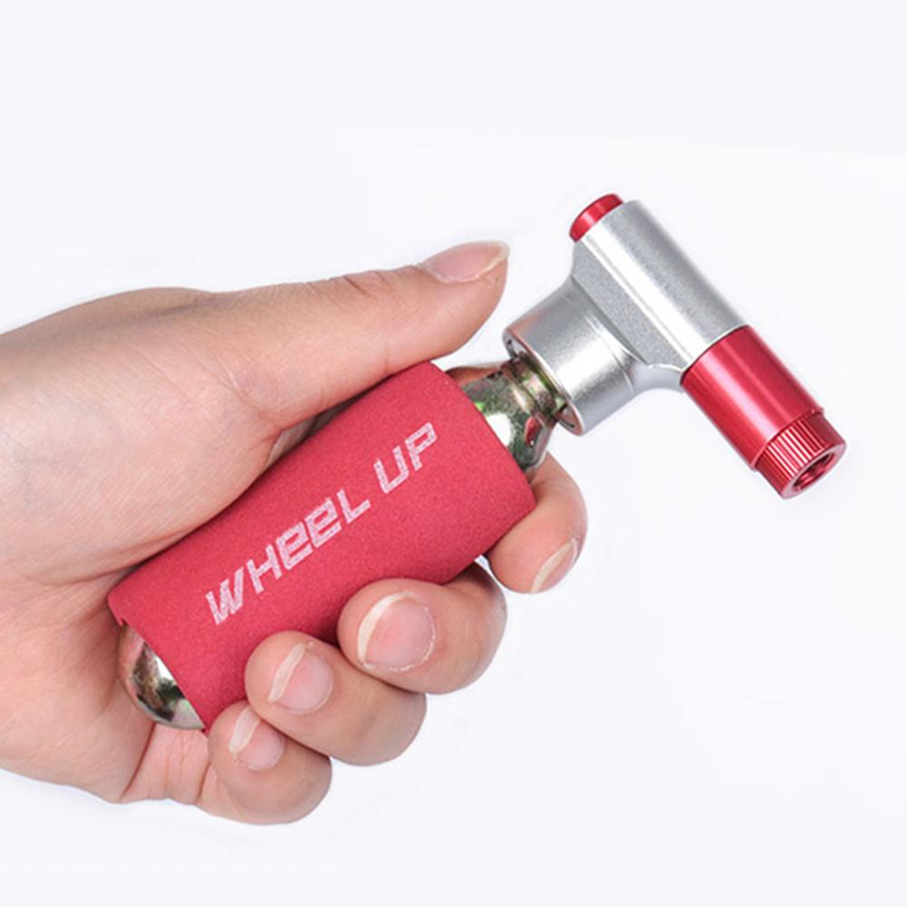 Mini Portable Bicycle Pump Nozzle CO2 Compact Pump Bicycle Mountain Bike Accessories