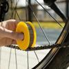 Durable Bike Chain Lubricator Bicycle Chain Oiler Lubricating Disc Bicycle Maintenance Tool Cycling Gear Roller Lubricant