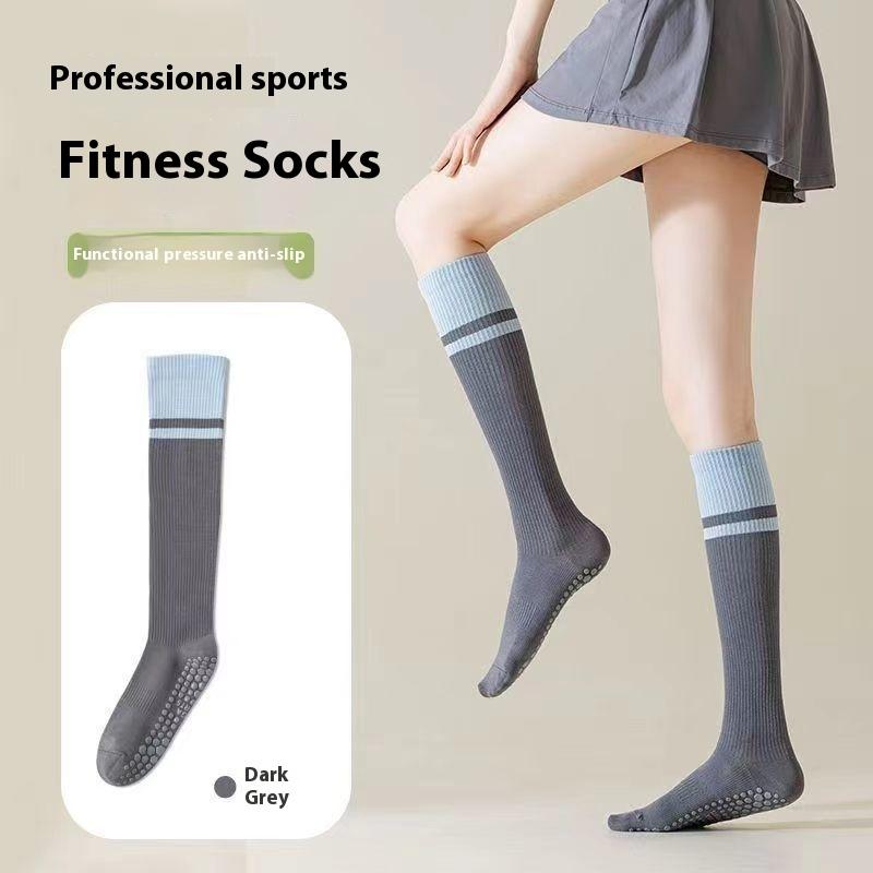 Yoga Socks Women's Calf Socks Tennis Socks Non-slip Professional Sports Muscle Golf Pilates Jumping Exercise Cycling Stockings