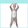 Adorable Kids Animal Halloween Rhinoceros Polyester Unisex Costumes For Boys And Girls