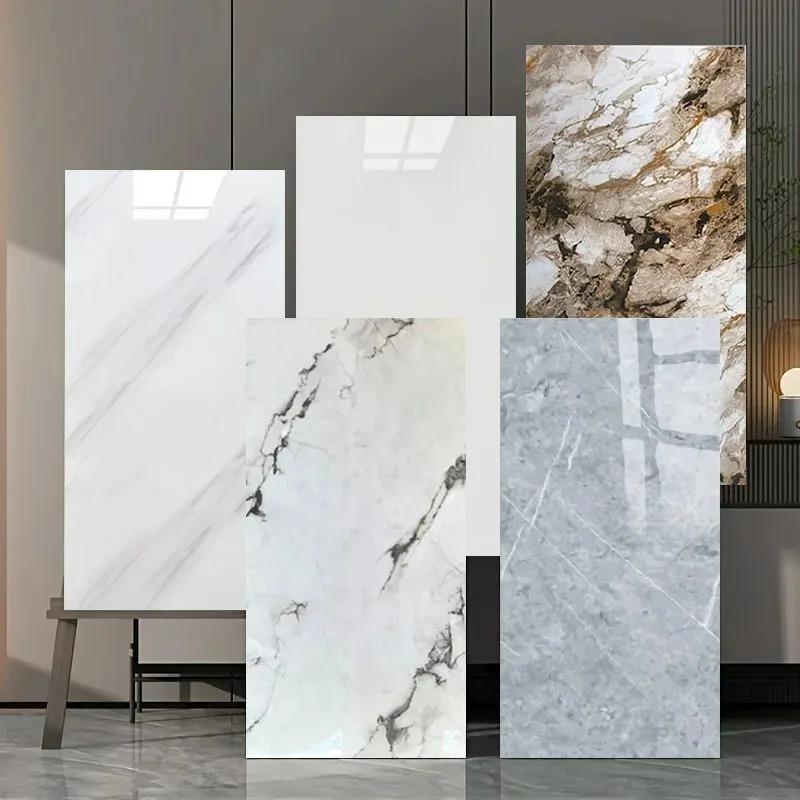 60cm*30cm Küche Imitation Keramikfliesen Wasserdichte Wandaufkleber Raumdekoration Badezimmerzubehör Klebende Wandtapete