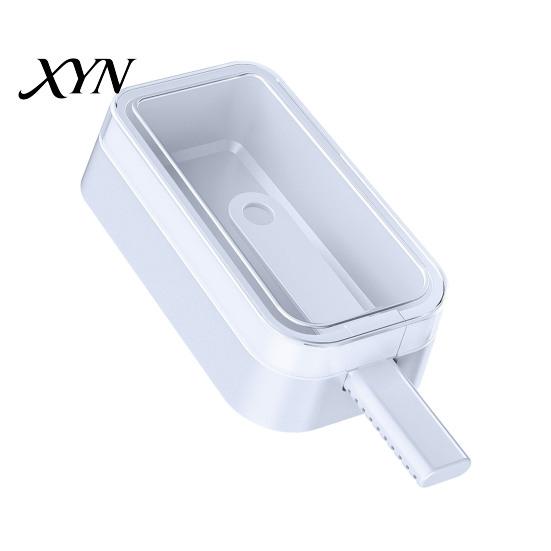 Moule à Glace à l'Eau Fait Main en Silicone avec Bâtonnet, Réutilisable Qualité Alimentaire, Fabricant d'Esquimaux d'Été avec Couvercle, Lolly Congélateur DIY pour la Cuisine
