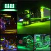 LED Marker Waterproof Dustproof for Cars and DC High Easy Vehicle Width Safety Distance Side Marker X 4 X Lamps, & Design, Trucks, 12V/24V Compatible,