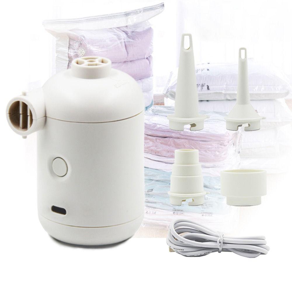 With 4 Connectors Electric Air Pump DC 5V Mini Air Pump Air Inflatable Pump  Air Mattress