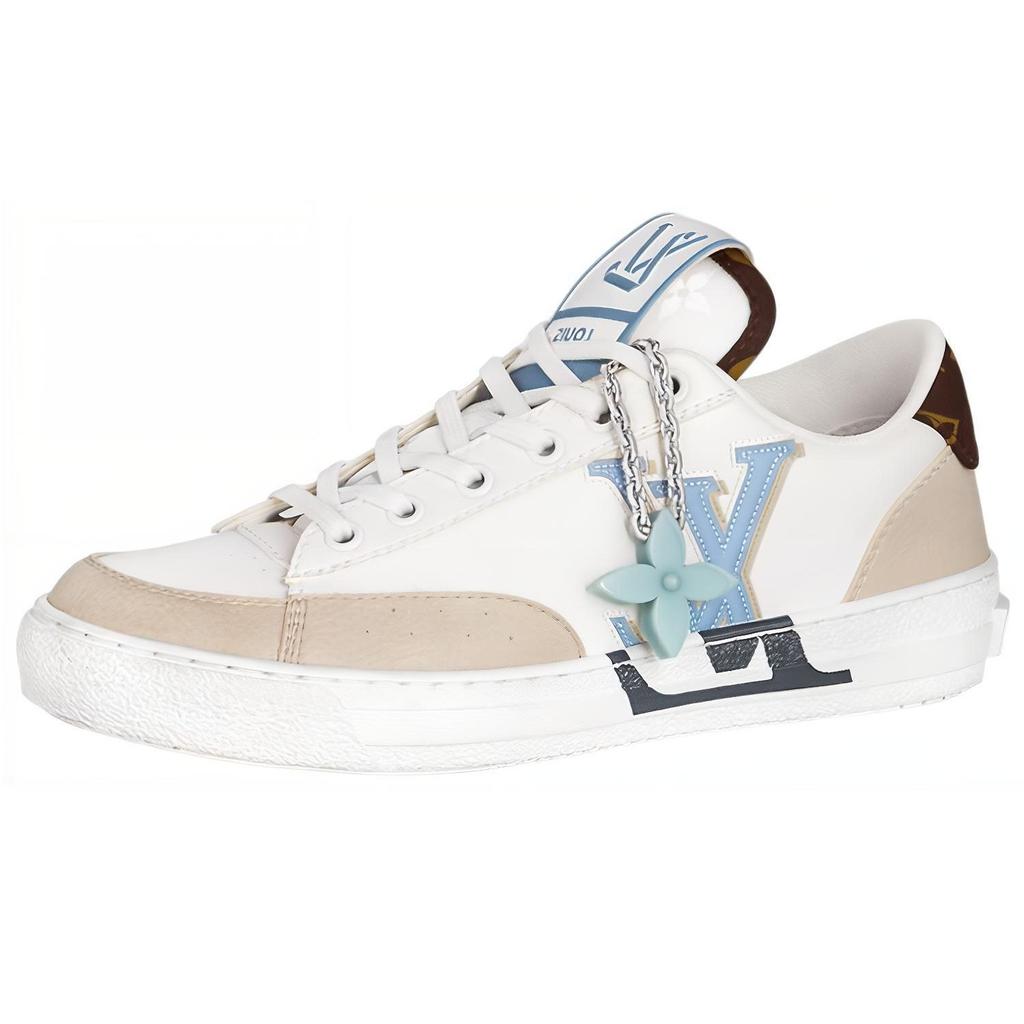 Louis Vuitton Charlie Sneakers 'Blue Beige' Women's 1ABYV8