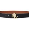 Cinto Reversível de Couro Granulado com Logo Lauren Ralph Lauren Walrblt0f320125999