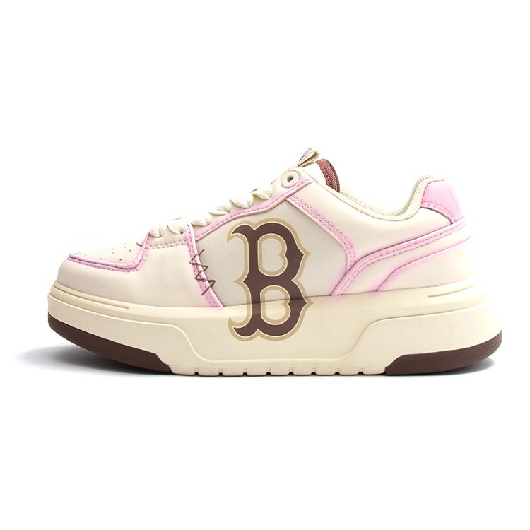 MLB Chunky Liner Low top Skateboard Shoes Unisex Pink 3ASXCA12N-43BGS(Team15-) 40.5