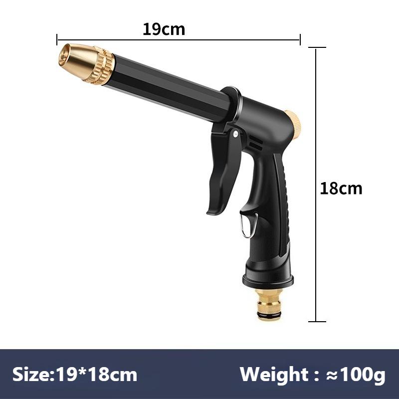 Portable High-pressure Water Gun Adjustable Cleaning Car Wash Machine Garden Watering Hose Nozzle Sprinkler Foam Water