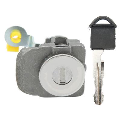 Car Door Lock Cylinder Zinc Alloy Left Front Door Locking Cylinder with Key Replacement for Altima