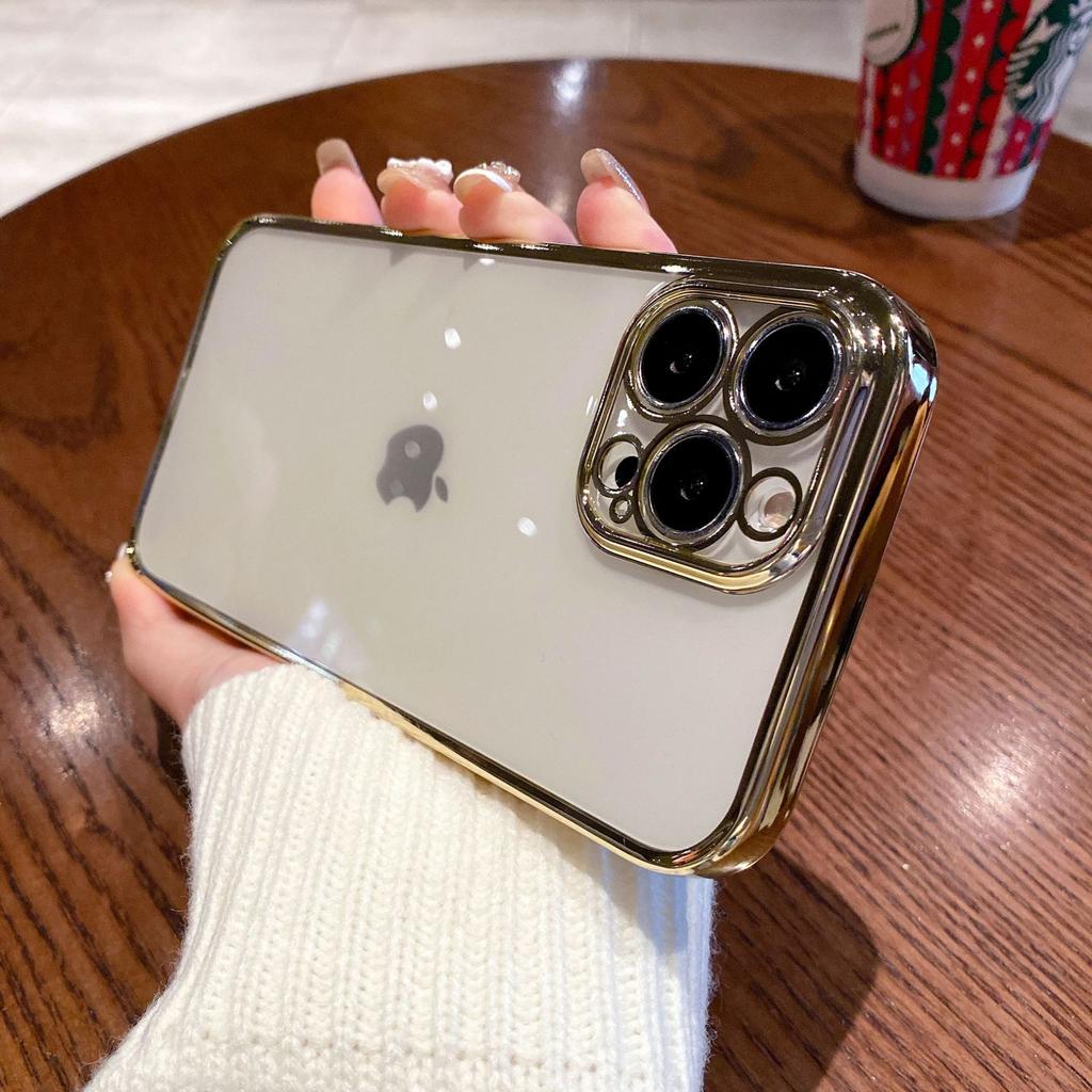 Suitable for iPhone16/PC electroplating matte iPhone17 Promax all-inclusive lens XS/XR case case