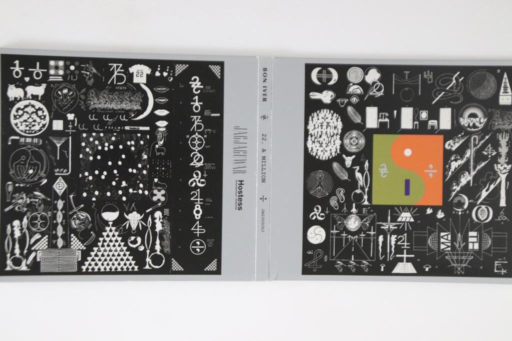 CD BON IVER - 22, A Million JAG300CDJPROMO HOSTESS 2016 Non Japan Obi Rock Used